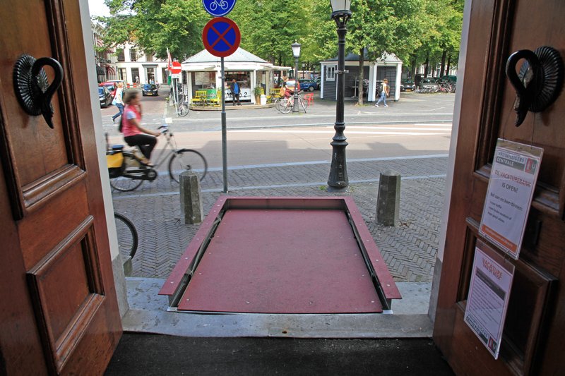 Hydro Plateaulift in monumentaal pand Utrecht